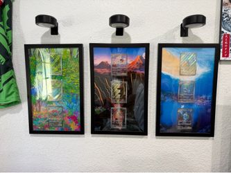 Pokemon 151 starter extended art frames