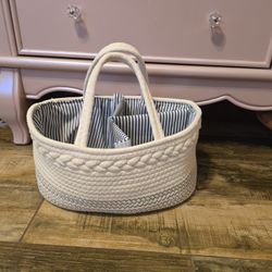 Weaved Storage Basket for Nursery