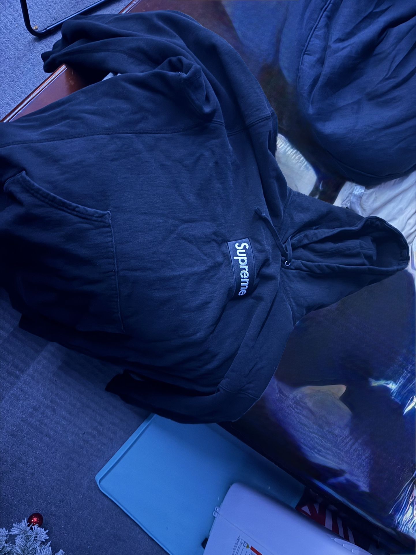 Authentic Box Logo Supreme Hoodie