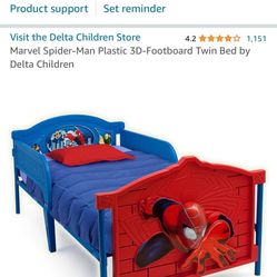 Spiderman Twin Bed