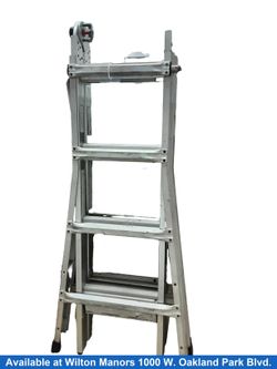 Gorilla 20 Position Ladder Silver Multi-Purpose Ladder