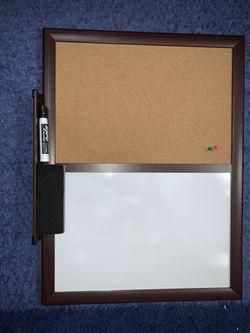 Combo Cork Board & Whiteboard – Great Condition!