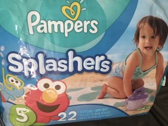 Pampers disposable swim pants. New