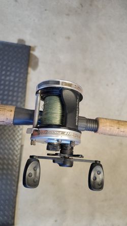 Fishing reel and rod