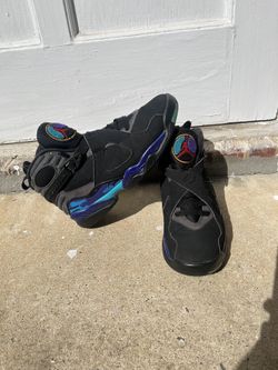 Jordan 8 Retro Aqua’s For Sale Size 8 Men!!🔥👟📲⭐️✅