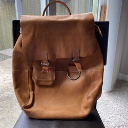 Authentic Leather Backpack