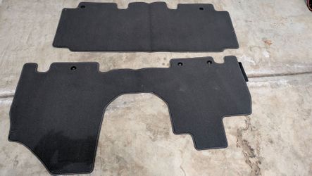 Black Carpet Car Floor Mats Set