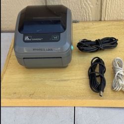 Zebra GK420d Label Printer Parallel Serial Number GK42-200210-000 No AC Cable 