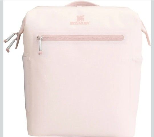 Stanley All Day Madeleine Backpack Soft Cooler 20 Can Cooler with Handle and Shoulder Straps Insulated Travel Bag with Zipper 