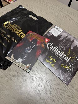 John Carpenter Signed Cathedral Vinyl + Book – Midsummer Scream