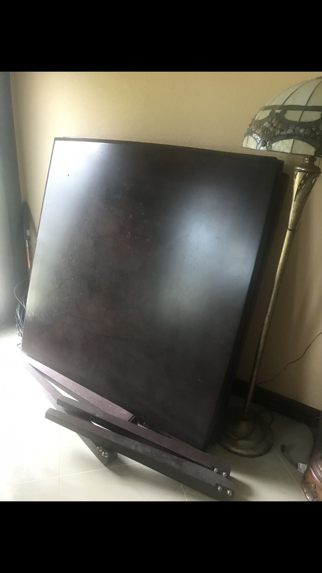 Bar height table for 8 people