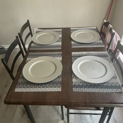 Wood Top Table 
