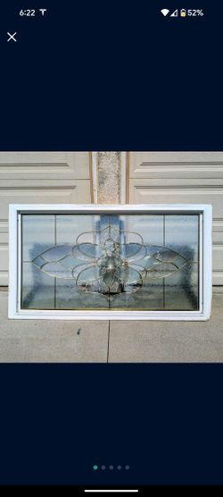 Transom Door Glass Retrofit Window