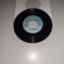 EXTREMELY RARE VINTAGE 1982 JEANNE PRUETT SAFELY IN THE ARMS OF JESUS & WITH MARTY ROBBINS LOVE ME 45