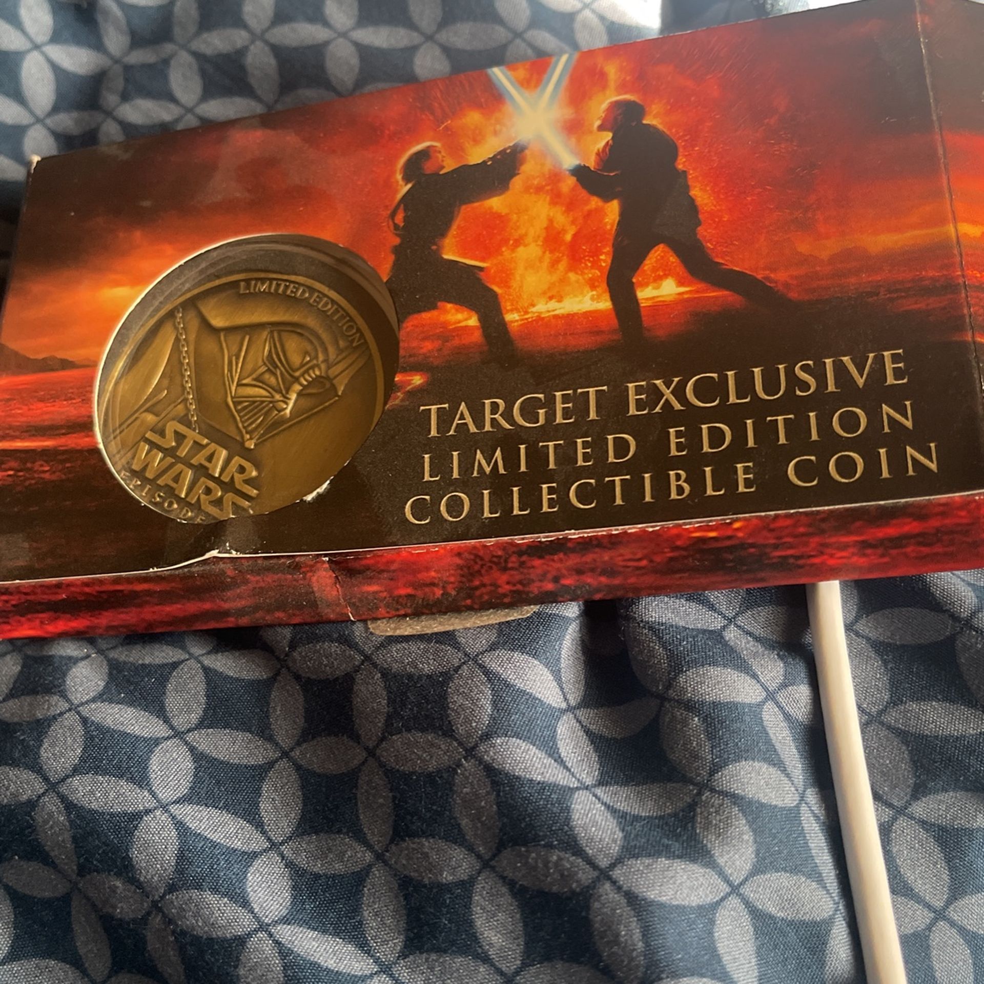 Star Wars Episode 3 LIMITED EDITION COIN