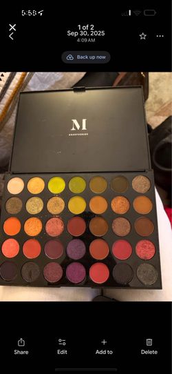 Morphe 35M boss mode eyeshadow palette