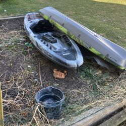 Two Fishing Kayaks 