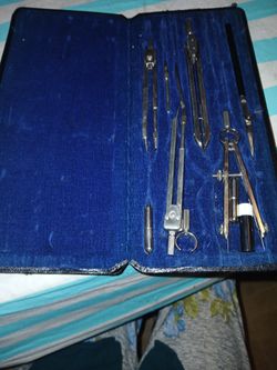 Antique Drafting Tools 