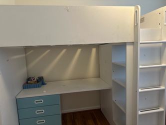 Loft Bed with Desk