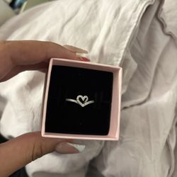 Pandora Ring/ Promise Ring/ Heart Ring 