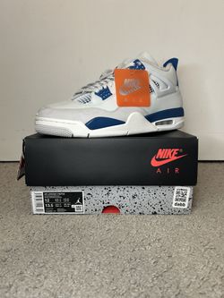 DS JORDAN 4 MILITARY BLUE SIZE 12