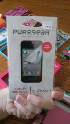 IPhone 4 screen protector