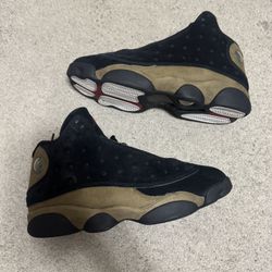 VNDS JORDAN 13 OLIVE SIZE 12