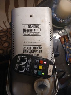 fog machine with timer control remote