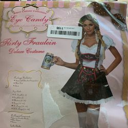 Flirty Fraulein Deluxe Costume