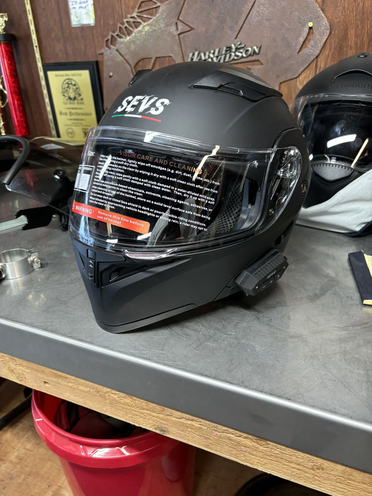 Sevs K1 Modular Helmet Medium Motorcycle Helmet