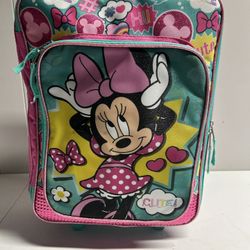 Pink Minnie Mouse Suitcase - Children’s Suitcase 