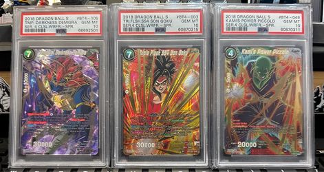 Dragon ball cards