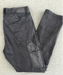 Smoke Rise Mens Black Pants Size 36x32 Streetwear Workwear Slim