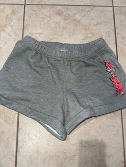 Tom and Jerry Graphic Lounge Shorts Gray Fleece Women’s Size M