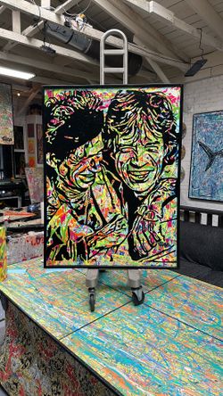 Mic And Keith Art Rolling Stones 