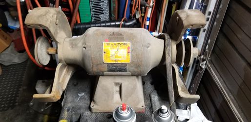 Baldor-Reliance 1021WD is a premium, heavy-duty 10-inch industrial deluxe bench grinder