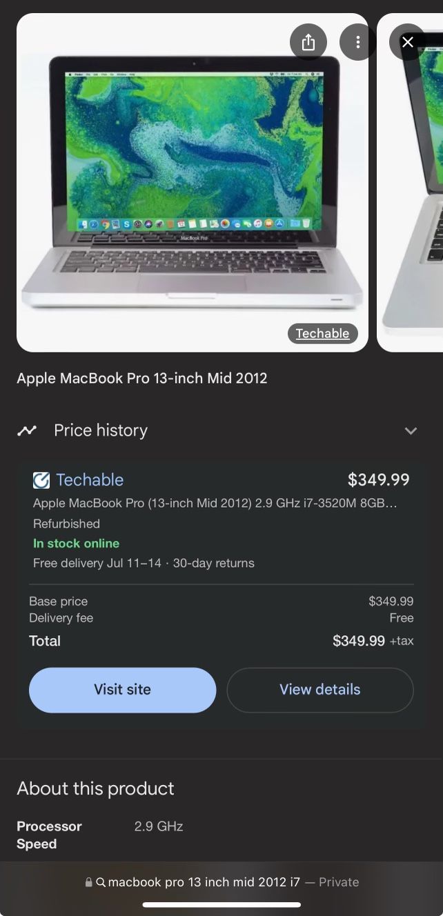 Apple MacBook Pro 13-inch