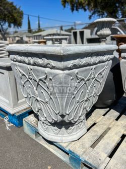 Cast Stone Concrete Planter Pot