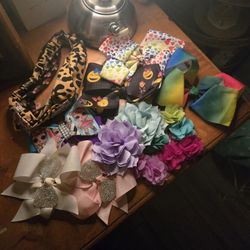 Pack Of Bows And Headbands, Everything On The Picture  
