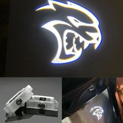 2 Hellcat Car Door Projector Welcome Puddle Lights All Items Sold Separately SHIPPING