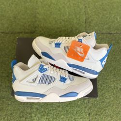 Jordan Military Blue 4s 