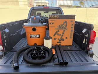 RIDGID 16 Gal. 5.0 Peak HP NXT Shop Vacuum Wet Dry Vac w/Filter, Hose & Attachments
