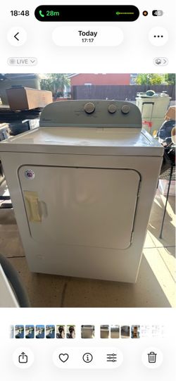 Dryer **Works but makes noise**