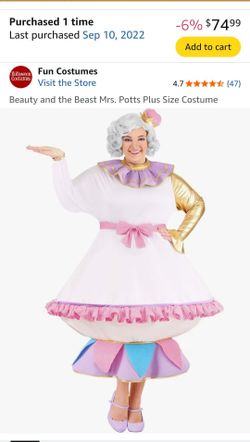 Miss Potts Halloween Costume