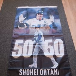 Shohei Ohtani 50/50 Flag