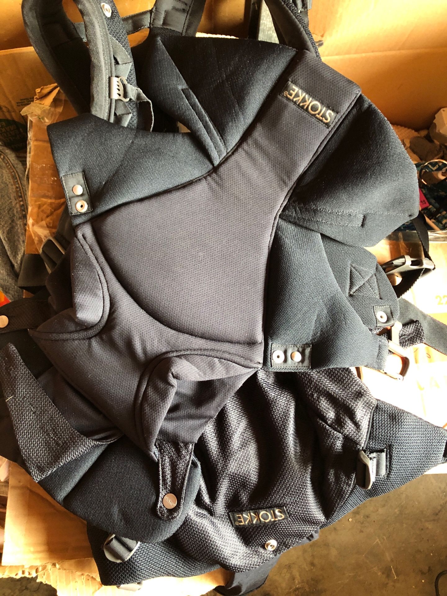 Stokke carrier navy blue