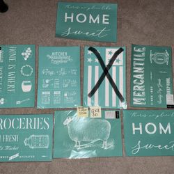 Chalk Couture Style Stencils – 12x18