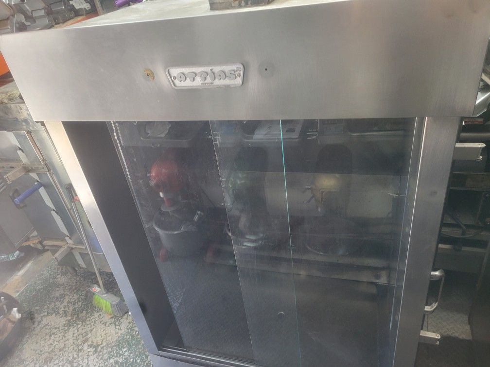Attias 2BK-5SPG 25 Chicken Commercial Rotisserie Oven Machine, Gas