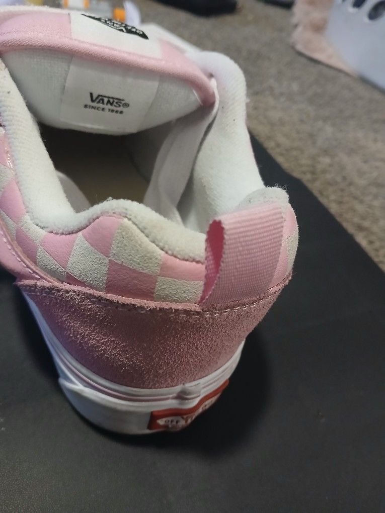 Vans,pink,size 7 Women 