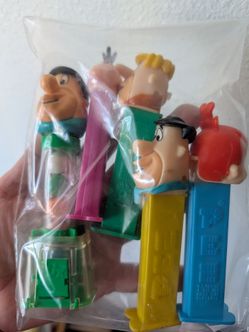 Flintstones PEZ and Gum dispenser